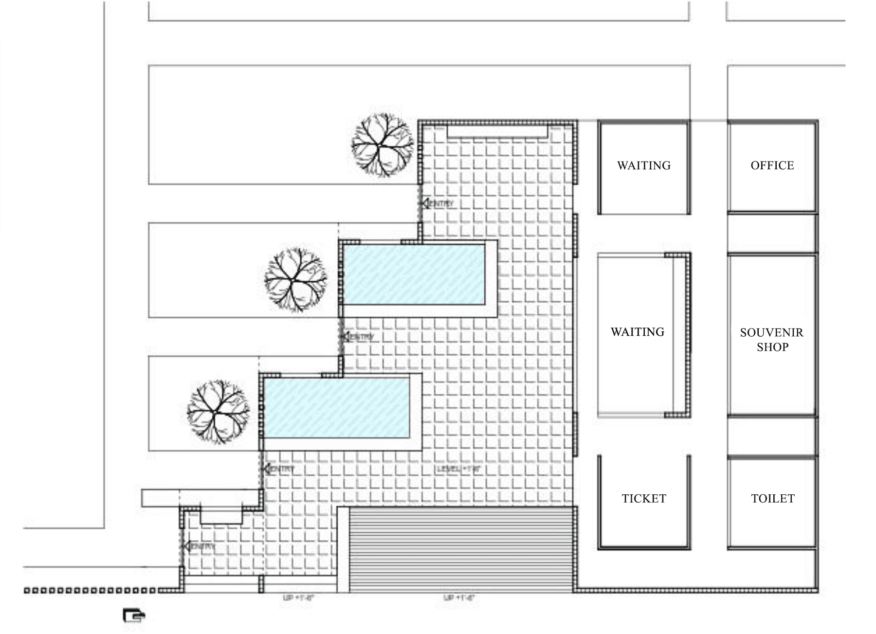 Front Courtyard(ground Floor Plan)