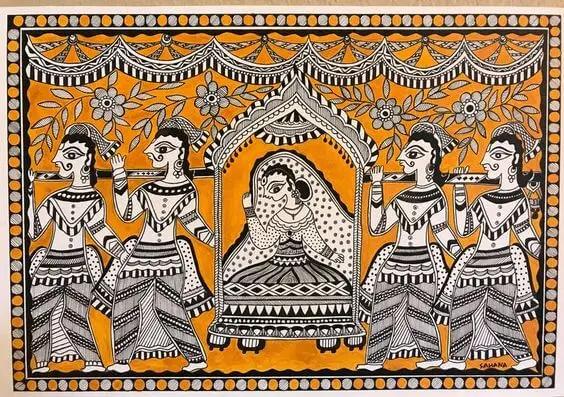 Folk Art : Madhubani Painting